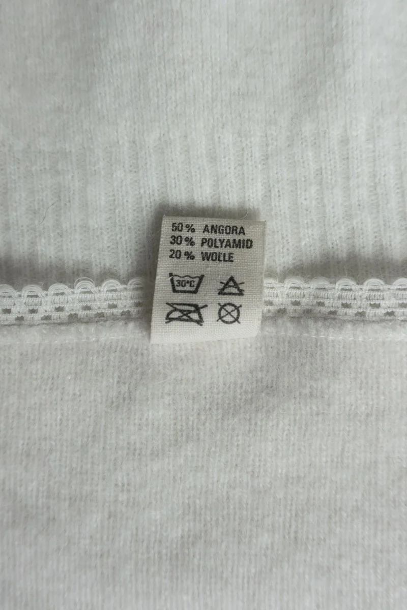 Vintage 80s Angora Pullover, XS–M