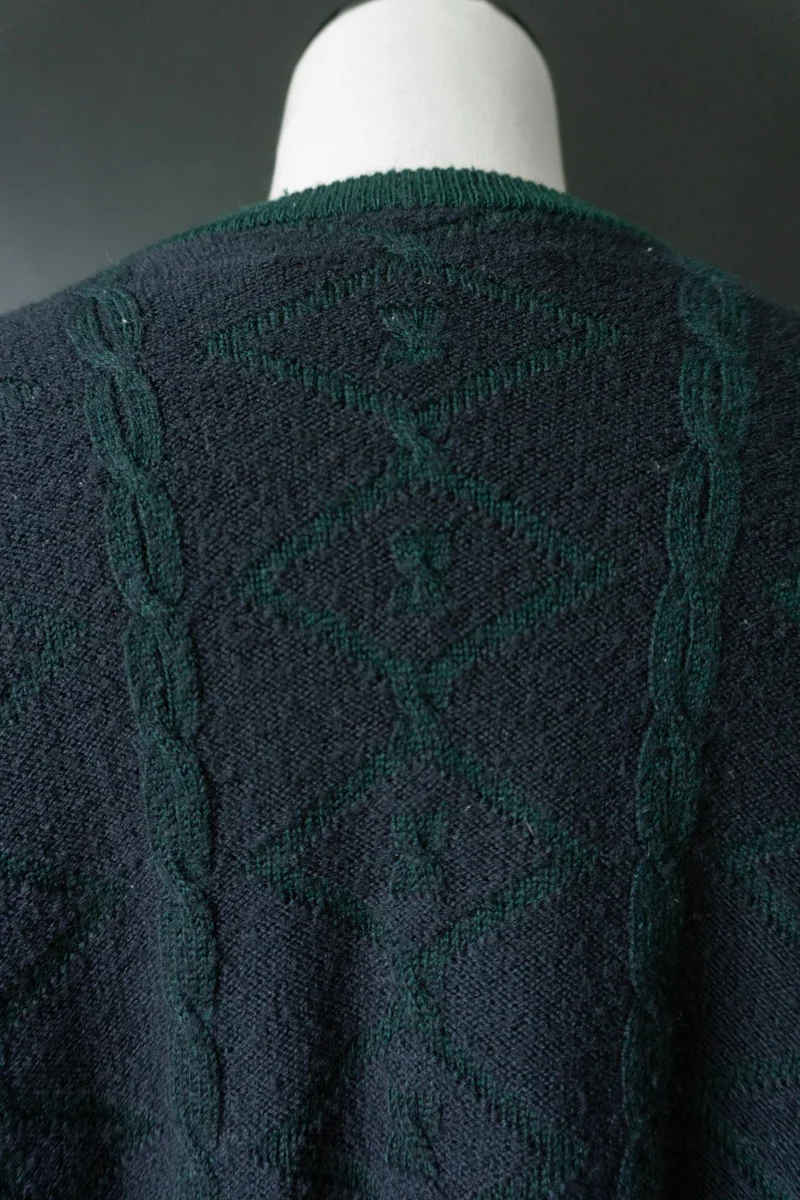 Vintage 80s Burberry Pullover, cropped, S–M
