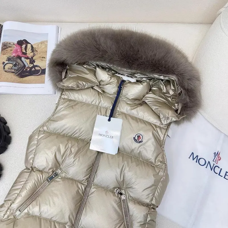 Fur Hooded Bodywarmer