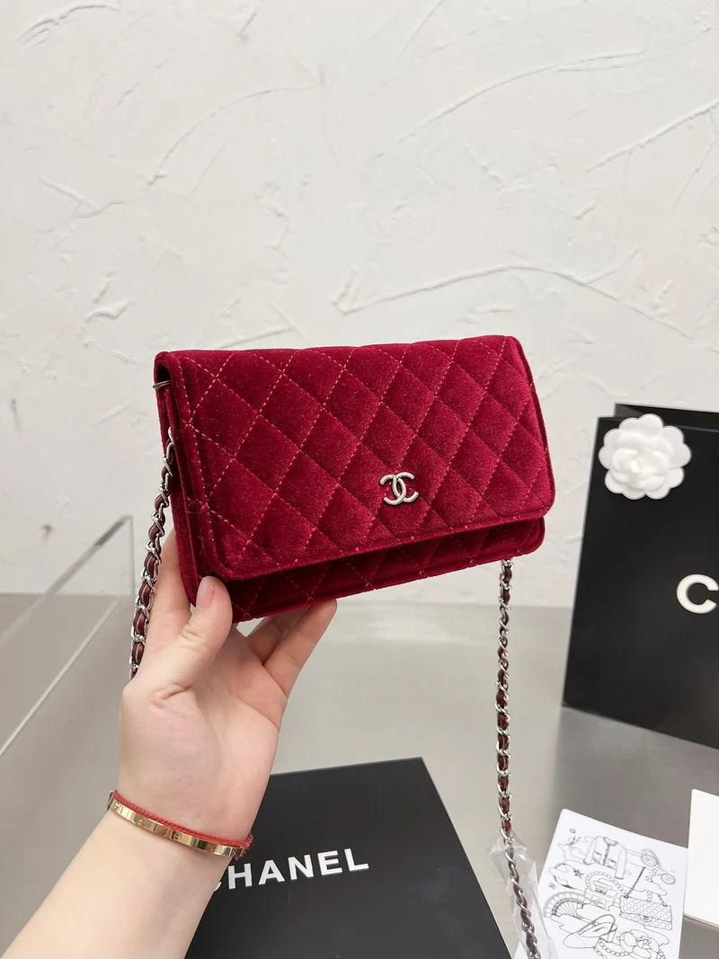 Thin Suede C Bag