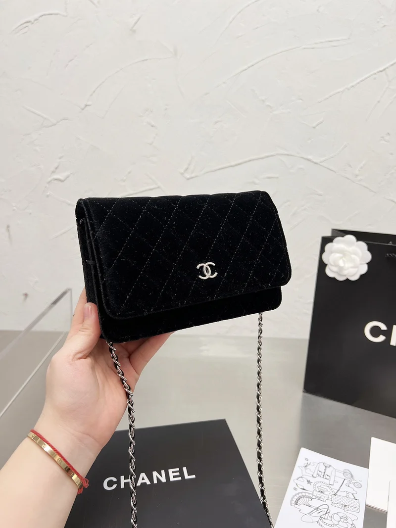 Thin Suede C Bag