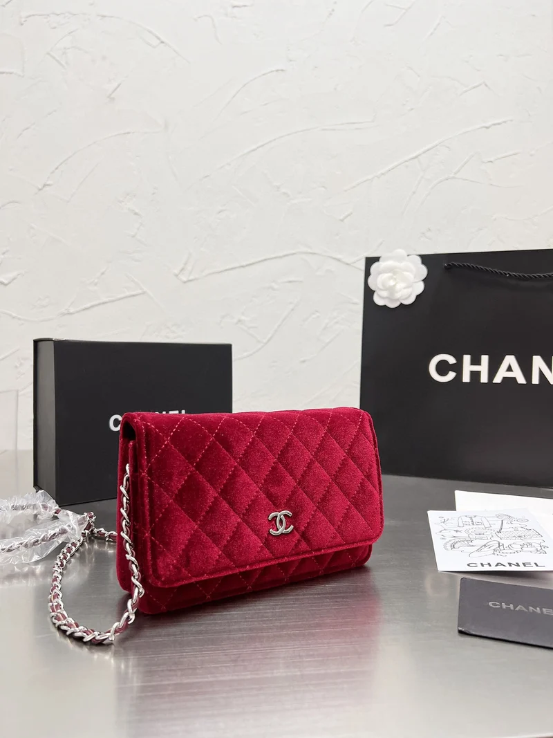 Thin Suede C Bag