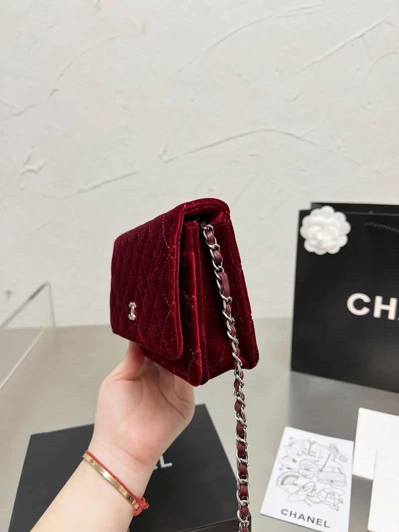 Thin Suede C Bag