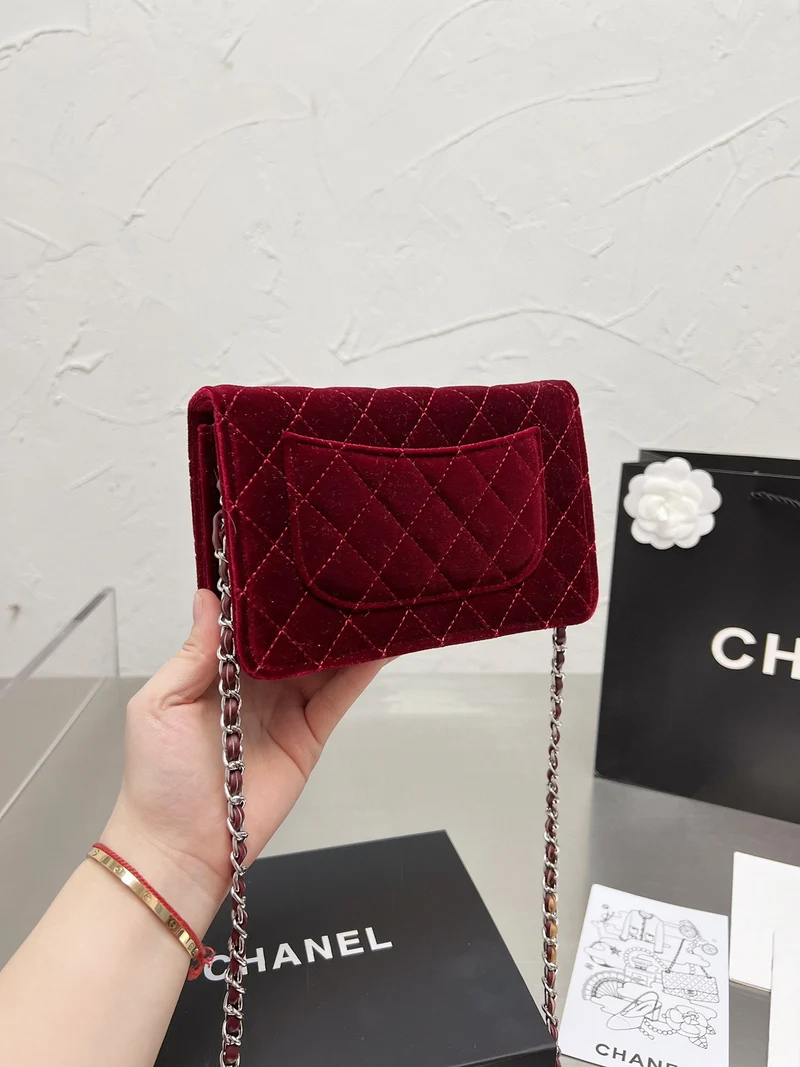 Thin Suede C Bag