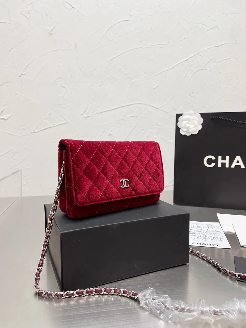 Thin Suede C Bag