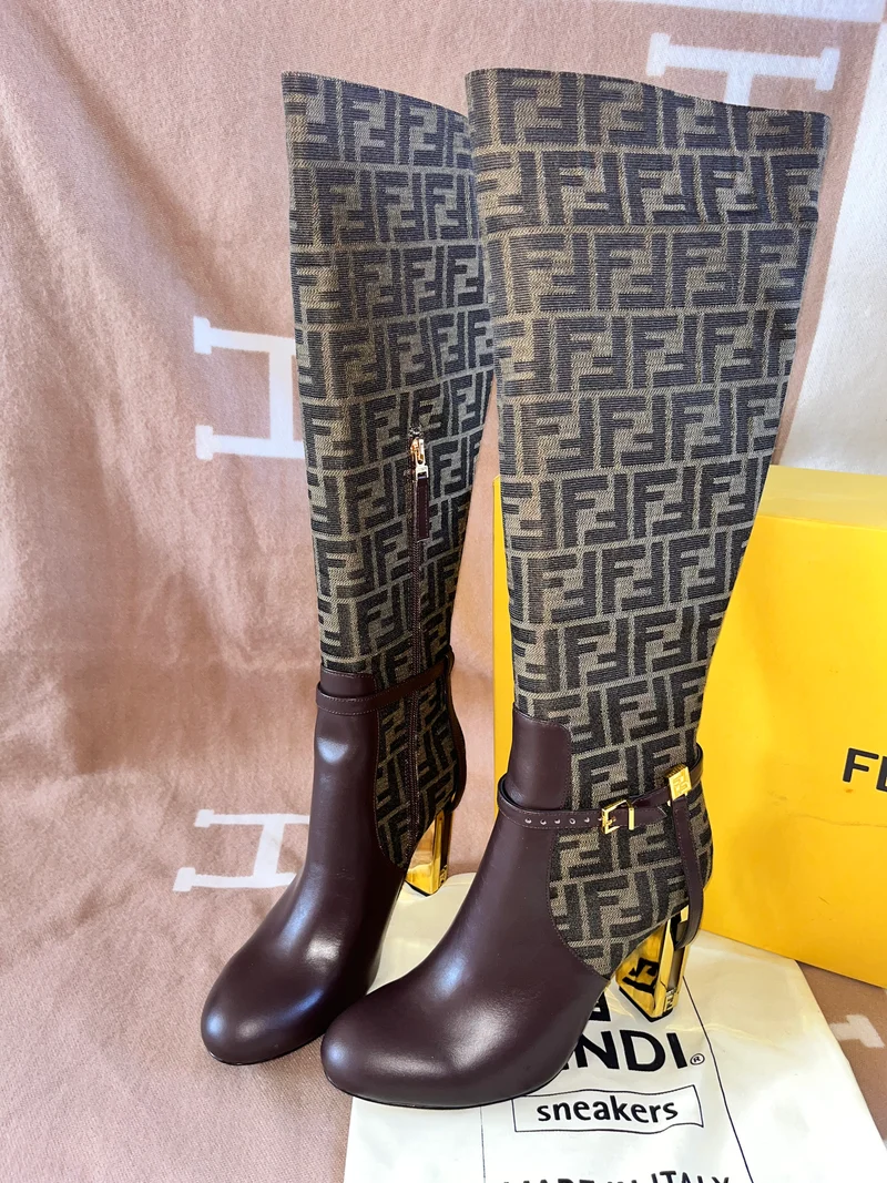 Brown Tall FF Boots