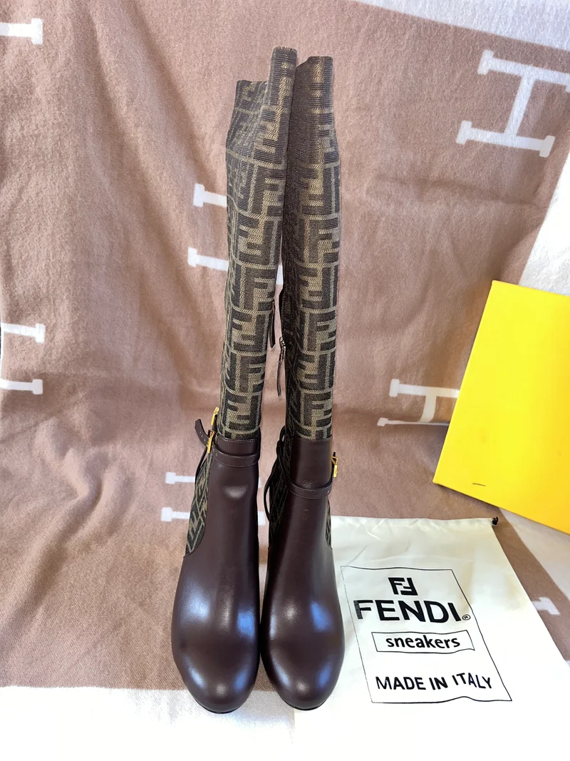 Brown Tall FF Boots
