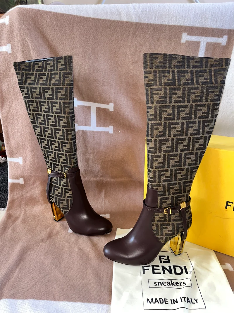 Brown Tall FF Boots