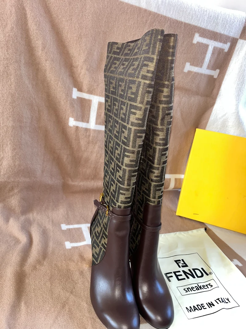 Brown Tall FF Boots