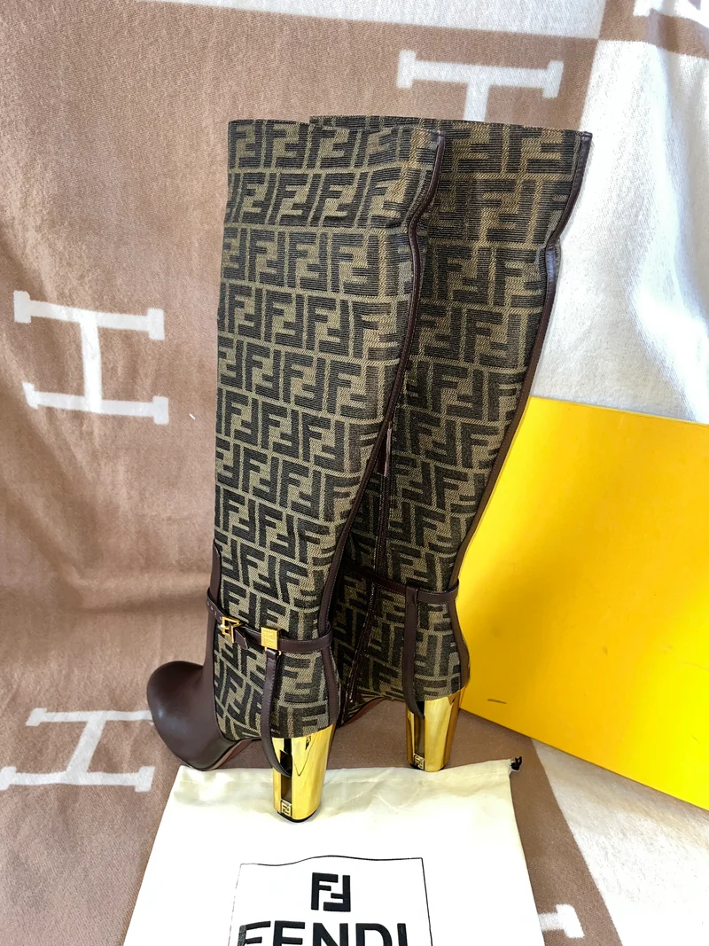 Brown Tall FF Boots