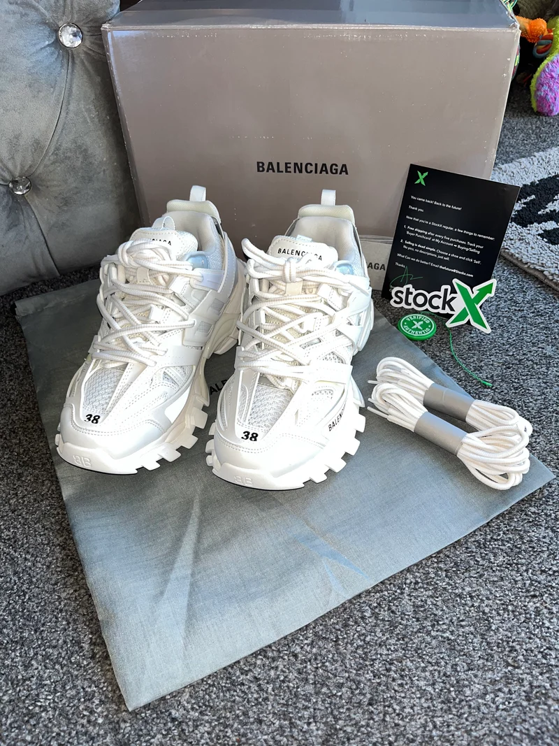 White Track Trainers
