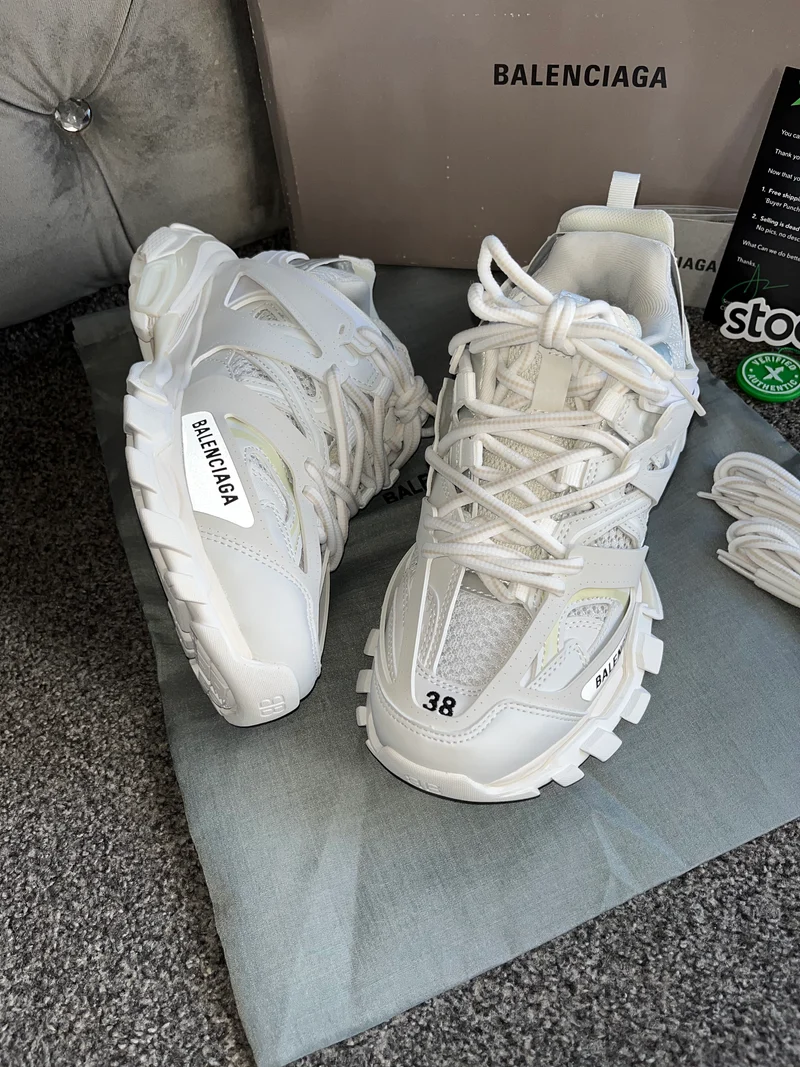 White Track Trainers