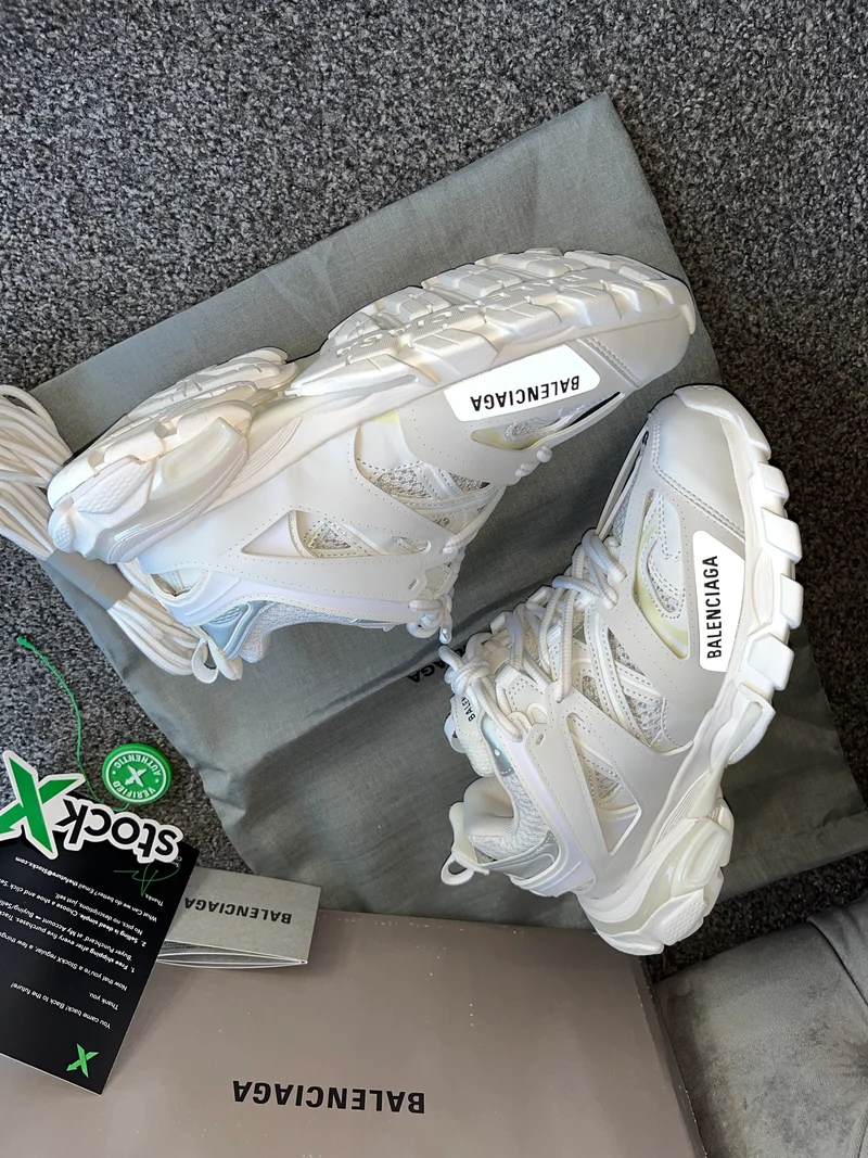 White Track Trainers