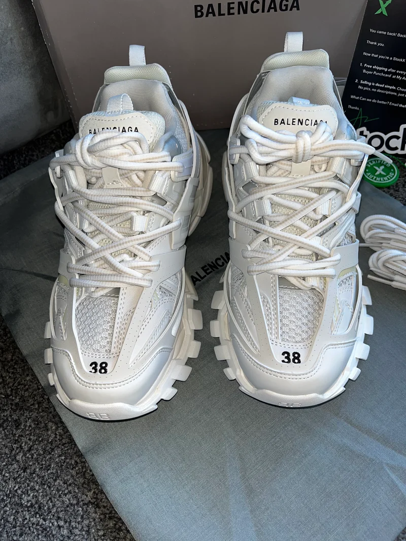 White Track Trainers