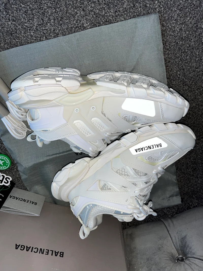 White Track Trainers