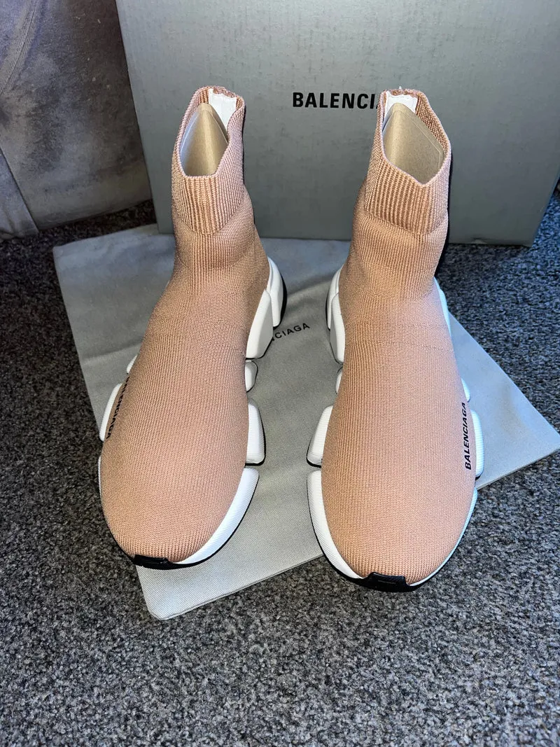 Tan Sock Trainers