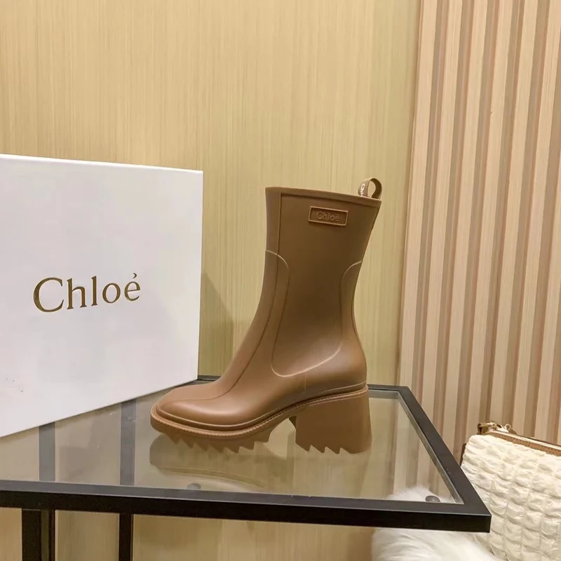 C Leather Boots