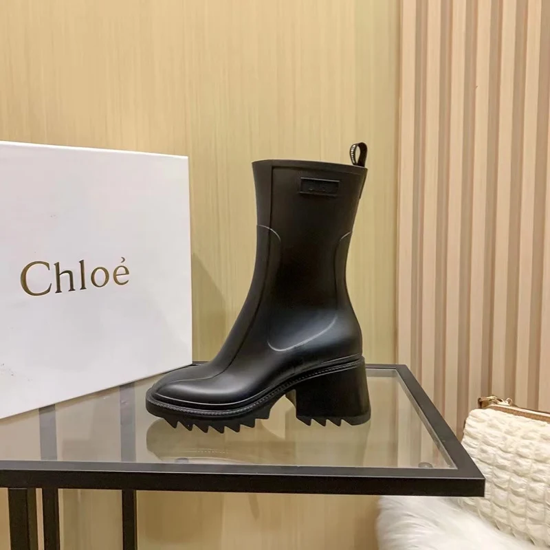 C Leather Boots