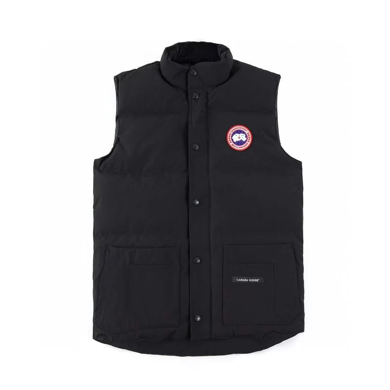 Black Bodywarmer Goose
