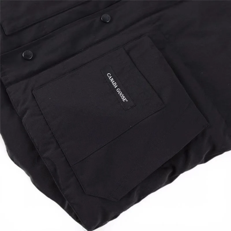 Black Bodywarmer Goose