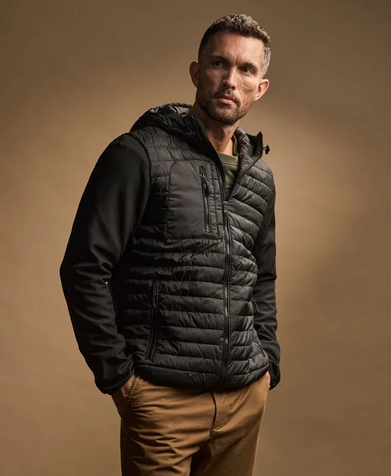 Jacke Men´s Hooded Crossover Jacket
