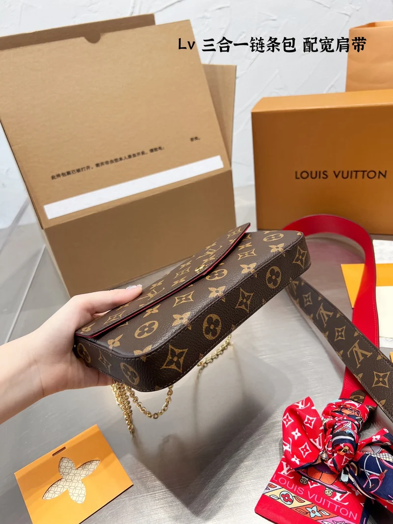 Small Brown Thin Bag