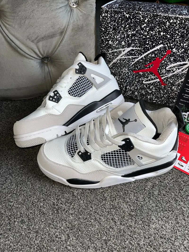 Grey, White & Black Air Trainers