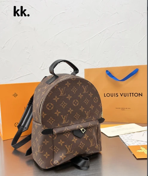 Brown Leather Backpack