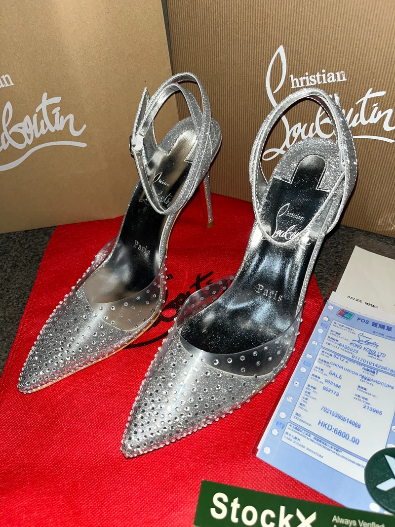 Diamond Glitter Red Bottom Heels
