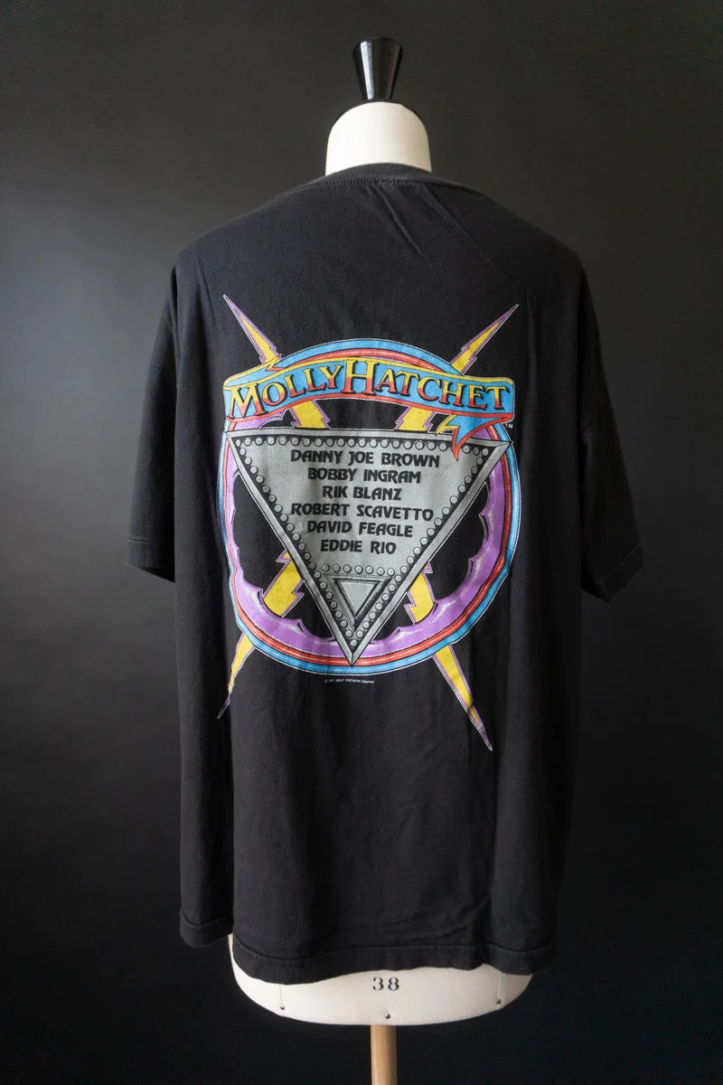 Vintage Bandshirt 1988 Molly Hatchet, L