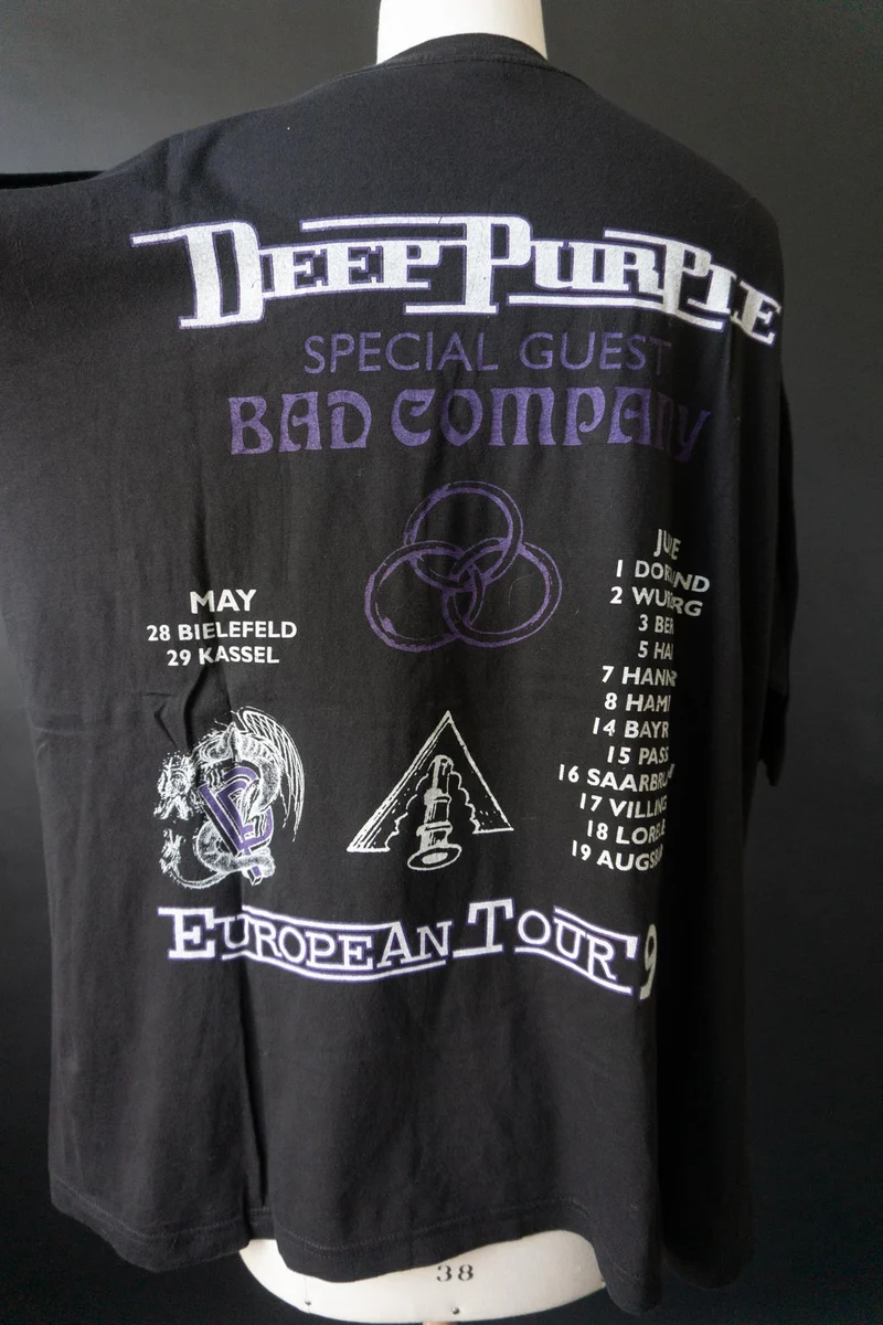 Vintage Bandshirt 1994 Deep Purple, Tourshirt, XL