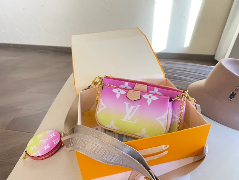 3pc Colourful Bag Set