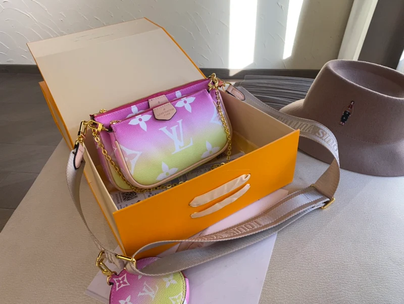 3pc Colourful Bag Set