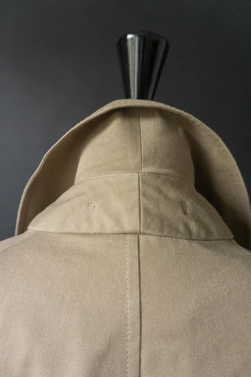 Vintage Burberry Car Coat in Beige, Made in England, M–XL