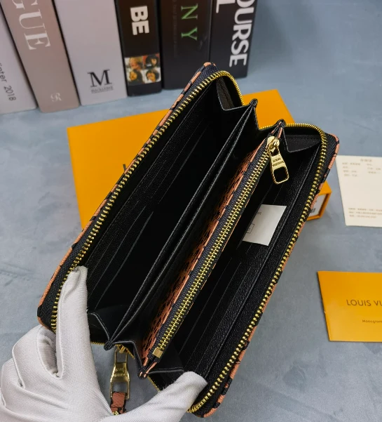 Leather Long Purse