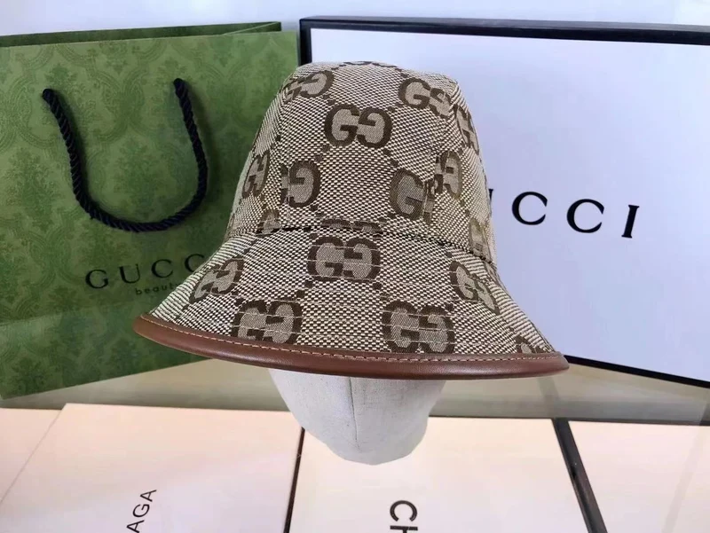 Brown Bucket Hat