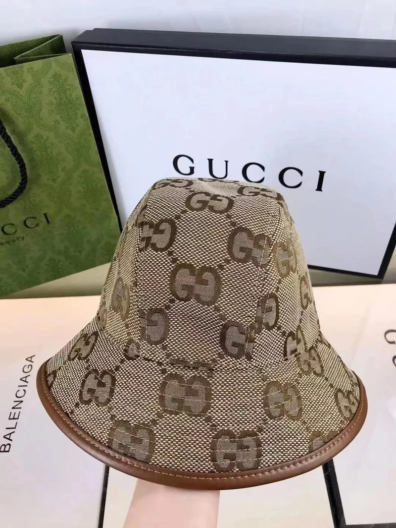 Brown Bucket Hat