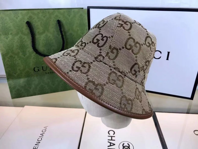 Brown Bucket Hat