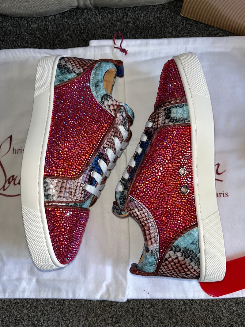 Colourful Diamond Red Bottoms