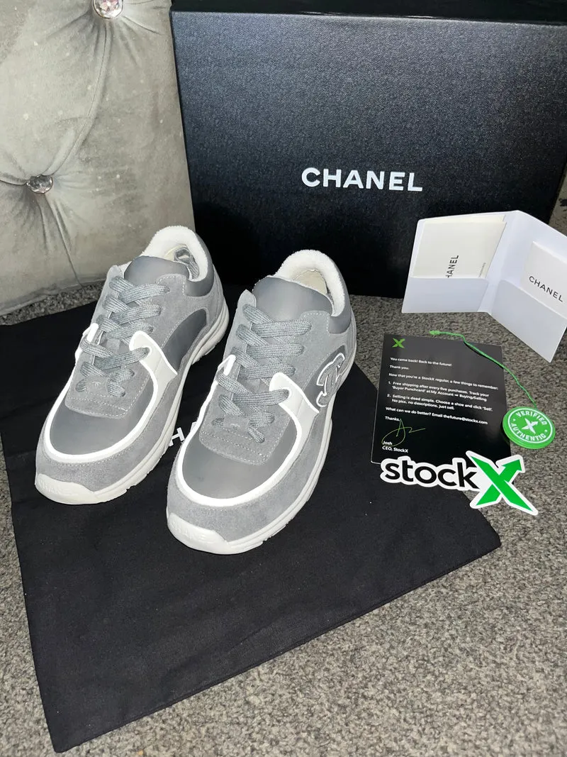 Grey C Runner Trainers