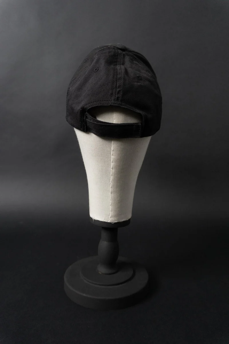 Vintage Harley-Davidson Baseball Cap – schwarze Logo-Kappe aus Baumwolle
