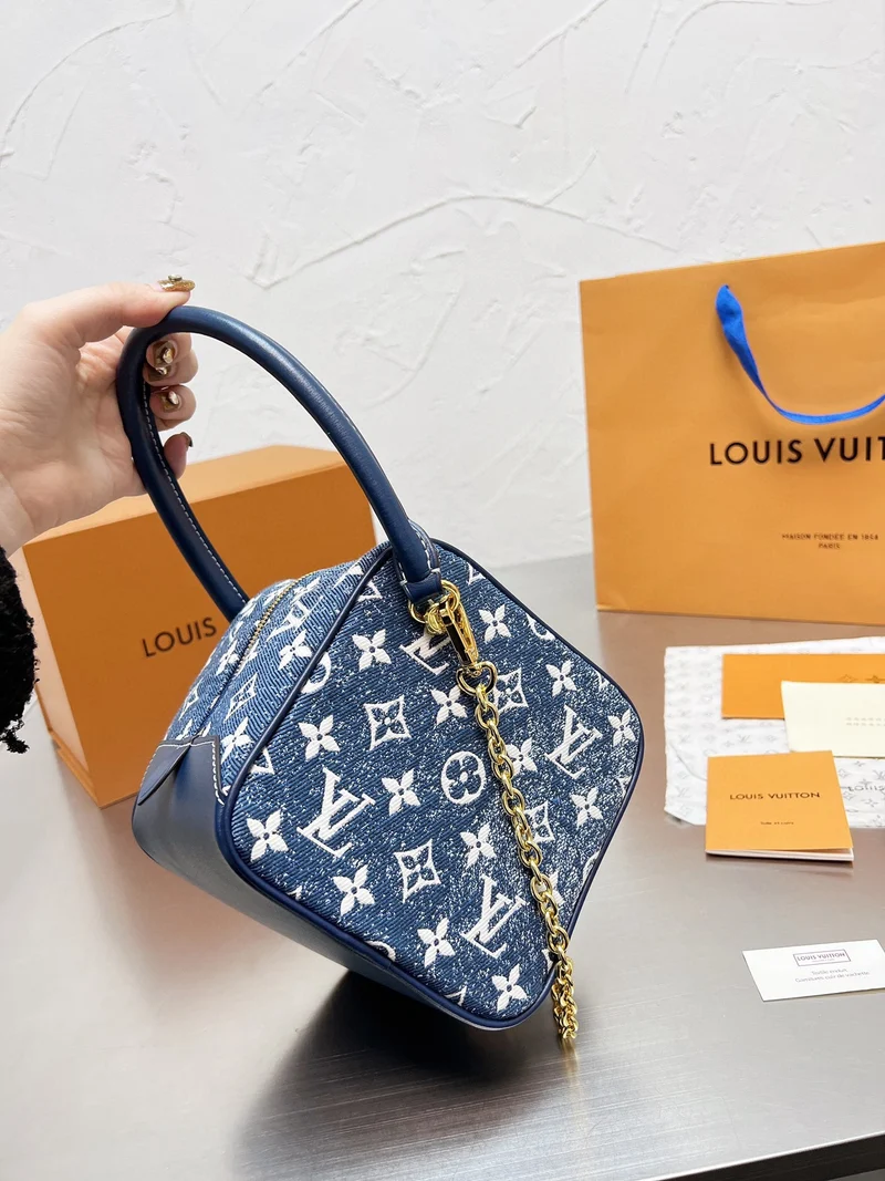 Denim Square Bag
