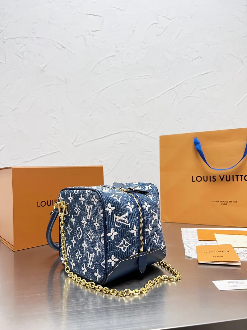 Denim Square Bag