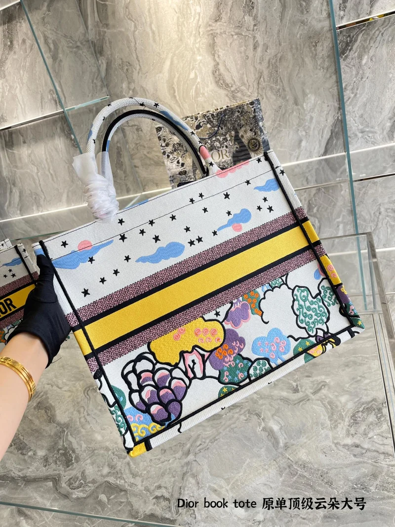 Summer Canvas Tote Bag