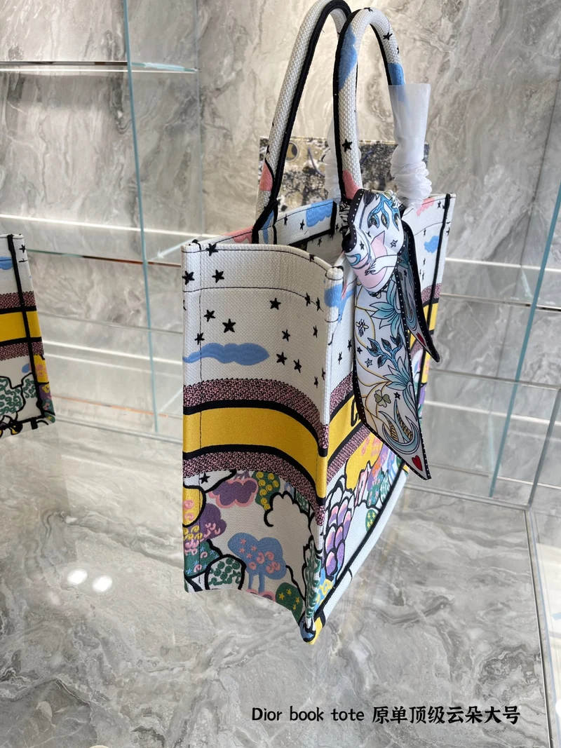 Summer Canvas Tote Bag