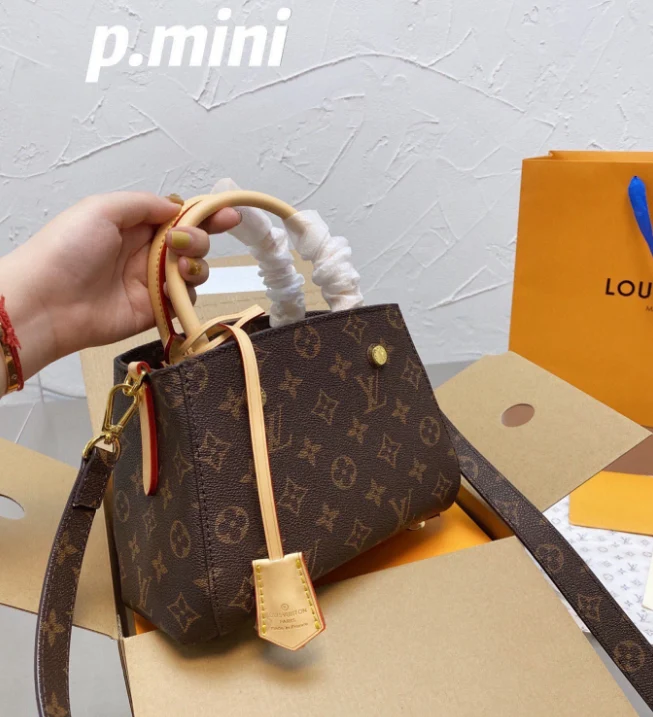Small Brown Tote Bag