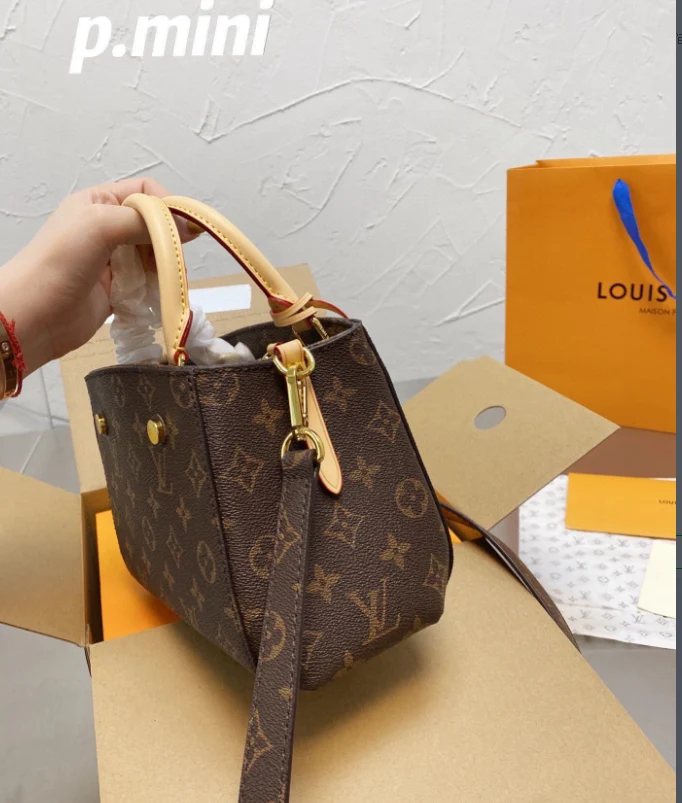 Small Brown Tote Bag