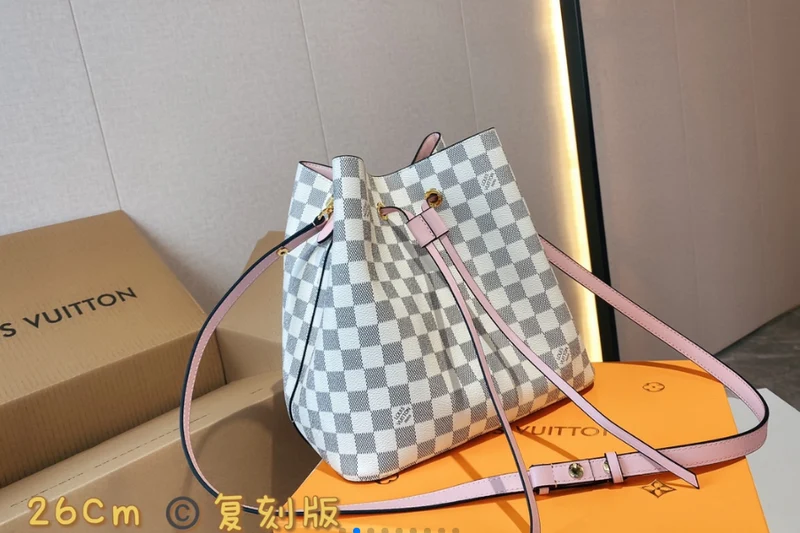 Big White Bucket Bag