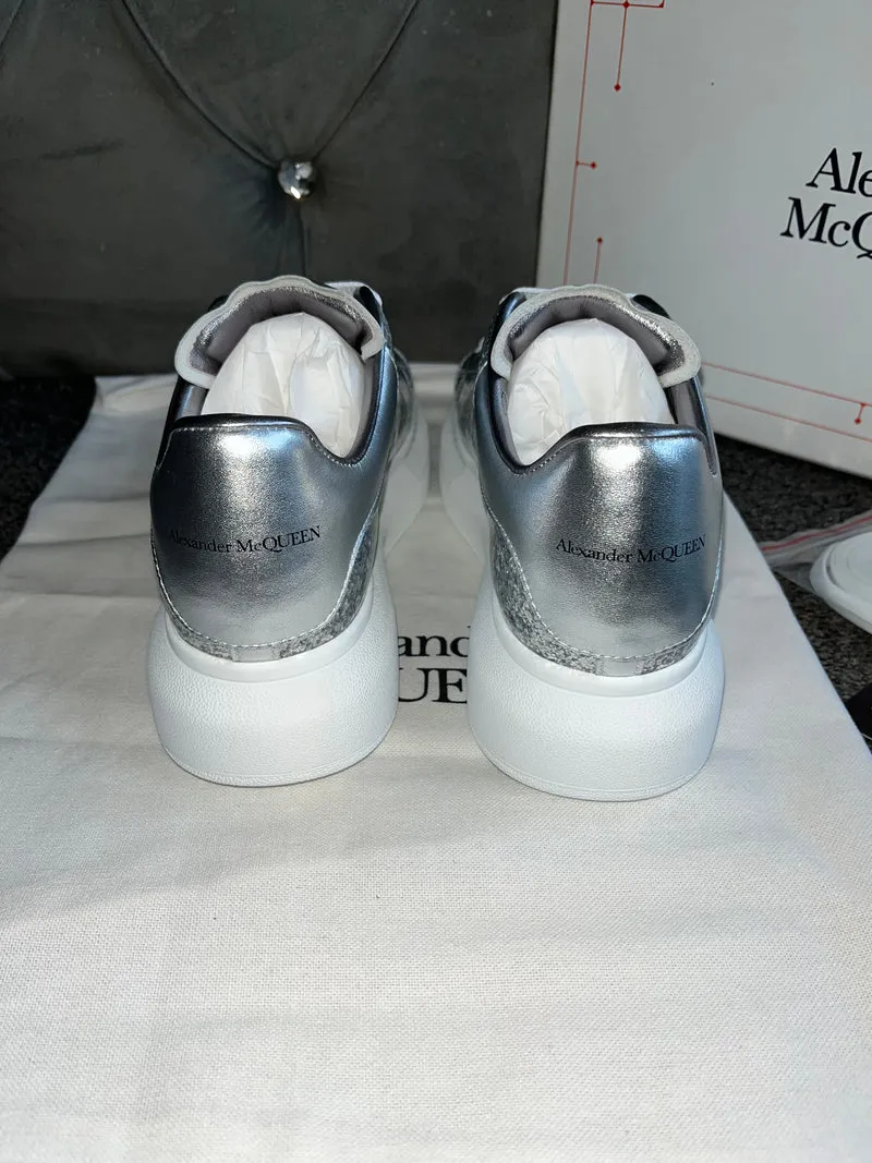 Silver Glittery Queenies