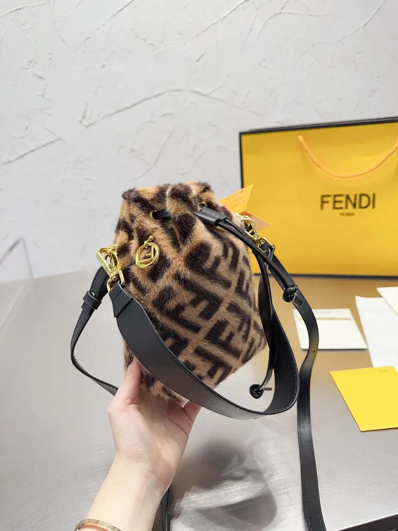 Fluffy FIFI Bucket Bag